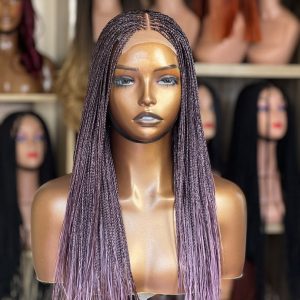 Lavender Ash Bone straight Braidwig